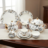More & More Royal Albert Design Dinner Set 75 Pieces at Zubaidas Homestore 