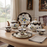 More & More Royal Albert Style Bone China Dinner Set 75 Pieces at Zubaidas Homestore 