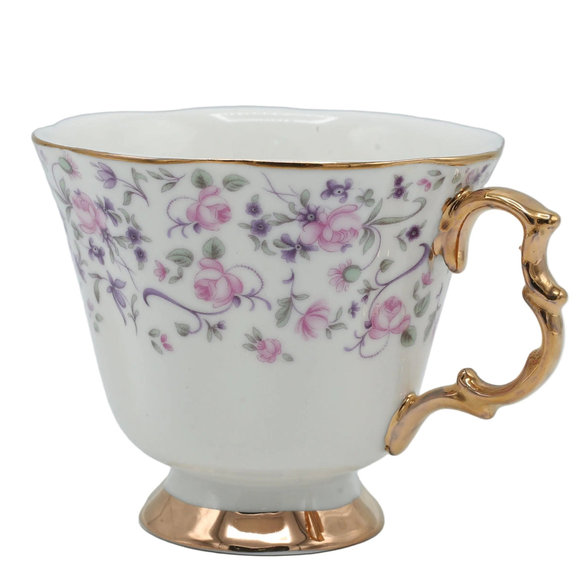 More & More Royal Albert Style Cream Floral Tea Set 24 Pieces at Zubaidas Homestore. Best Home Shop in Pakistan
