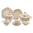 More & More Royal Albert Style Dinner Set Floral Print 75 Pieces at Zubaidas Homestore Pakistan