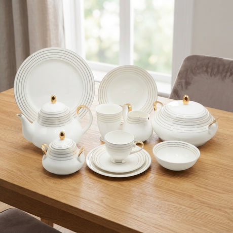 More & More Super Bone China Dinner Set 69 Pieces at Zubaidas Homestore