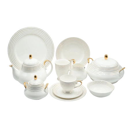 More & More Super Bone China Dinner Set 69 Pieces at Zubaidas Homestore Pakistan
