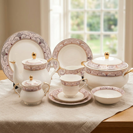 More & More Vintage Style Dinner Set 71 Pieces at Zubaidas Homestore
