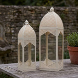 Moroccan Style Metal Lantern 2 Pieces Set at Zubaidas Homestore