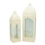 Moroccan Style Metal Lantern 2 Pieces Set at Zubaidas Homestore Pakistan