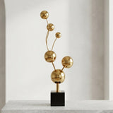 Multi Ball Brass Sculpture at Zubaidas Homestore