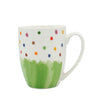Multicolor Polka Dots Ceramic Coffee Mug 350ml at Zubaidas Homestore. #1 Homestore in Pakistan