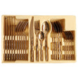MYD Diamond Design Cutlery Set 24 Pieces Copper at Zubaidas Homestore