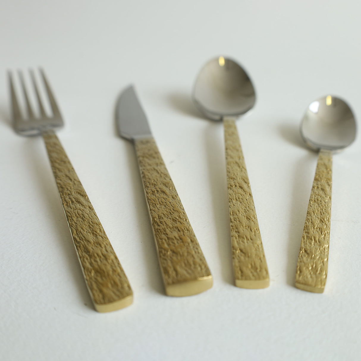 MYD Sterling Design Cutlery Set 24 Pieces Golden at Zubaidas Online Homestore in Pakistan