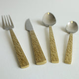 MYD Sterling Design Cutlery Set 24 Pieces Golden at Zubaidas Online Homestore in Pakistan