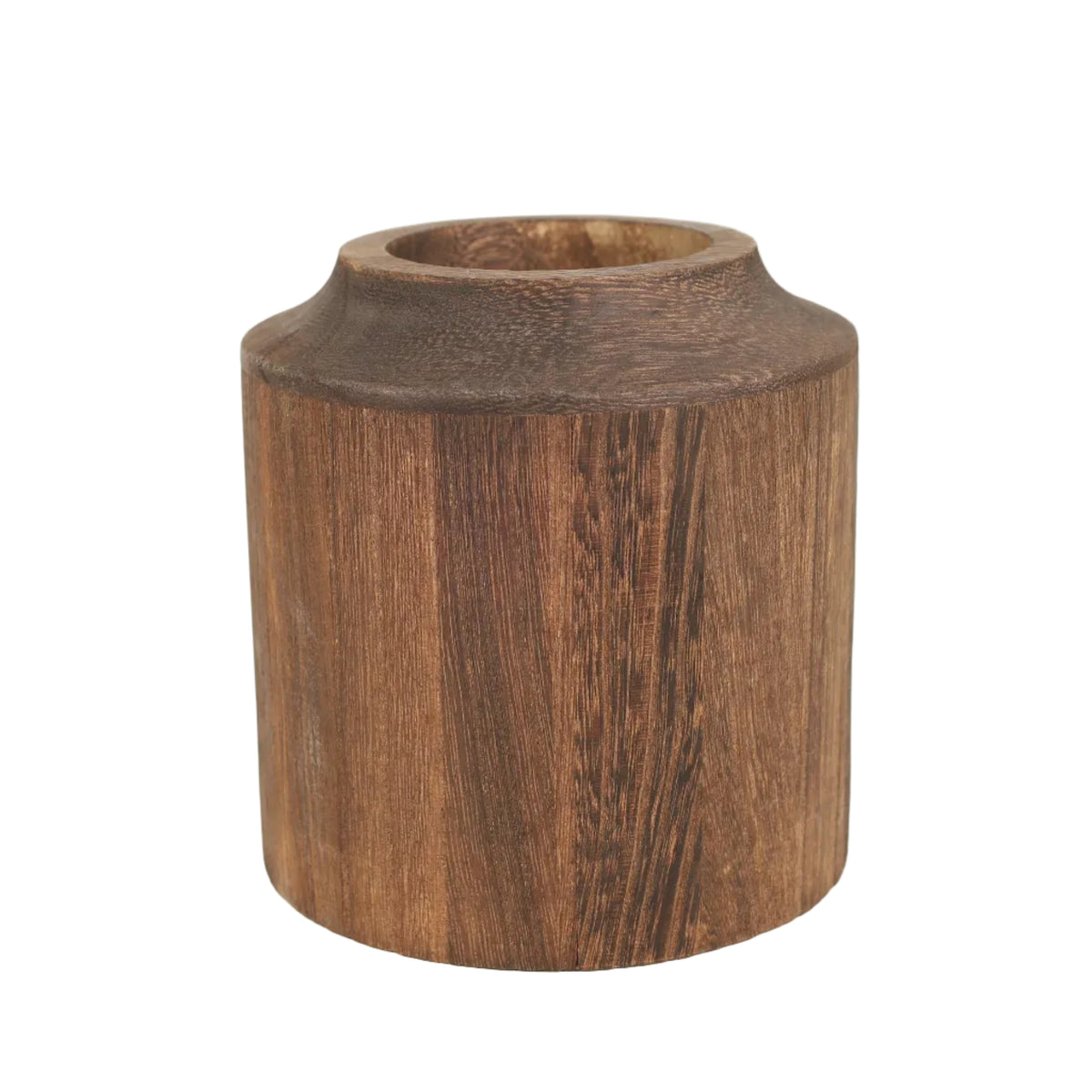 Natural Wooden and Glass Decorative Vase at Zubaidas Homestore. House of The Biggest Collection of Decorative Vase in Pakistan