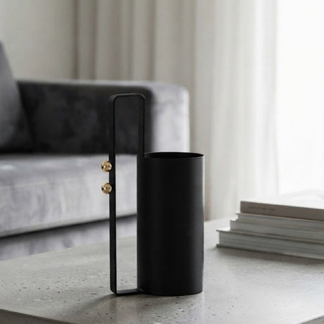 Nero Frame Cylinder Vase Black at Zubaidas Homestore