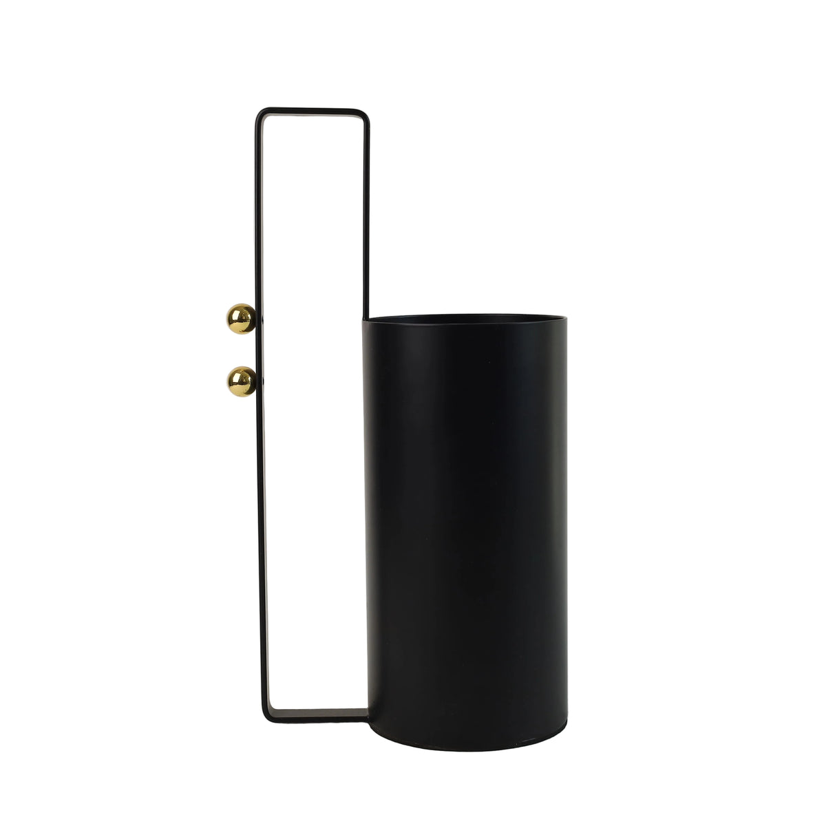 Nero Frame Cylinder Vase Black at Zubaidas Homestore Pakistan
