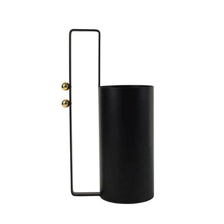 Nero Frame Cylinder Vase Black at Zubaidas Homestore Pakistan