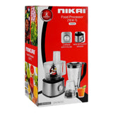Nikai 10 In 1 Food Processor 1000W NFP3100A at Zubaidas Homestore