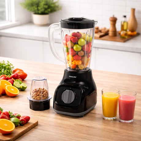 Nikai Blender with Grinder 2 in 1 at Zubaidas #1 Home Shop in Pakistan
