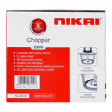 Nikai Chopper 300W NC-494A at Zubaidas Best Homestore in Pakistan