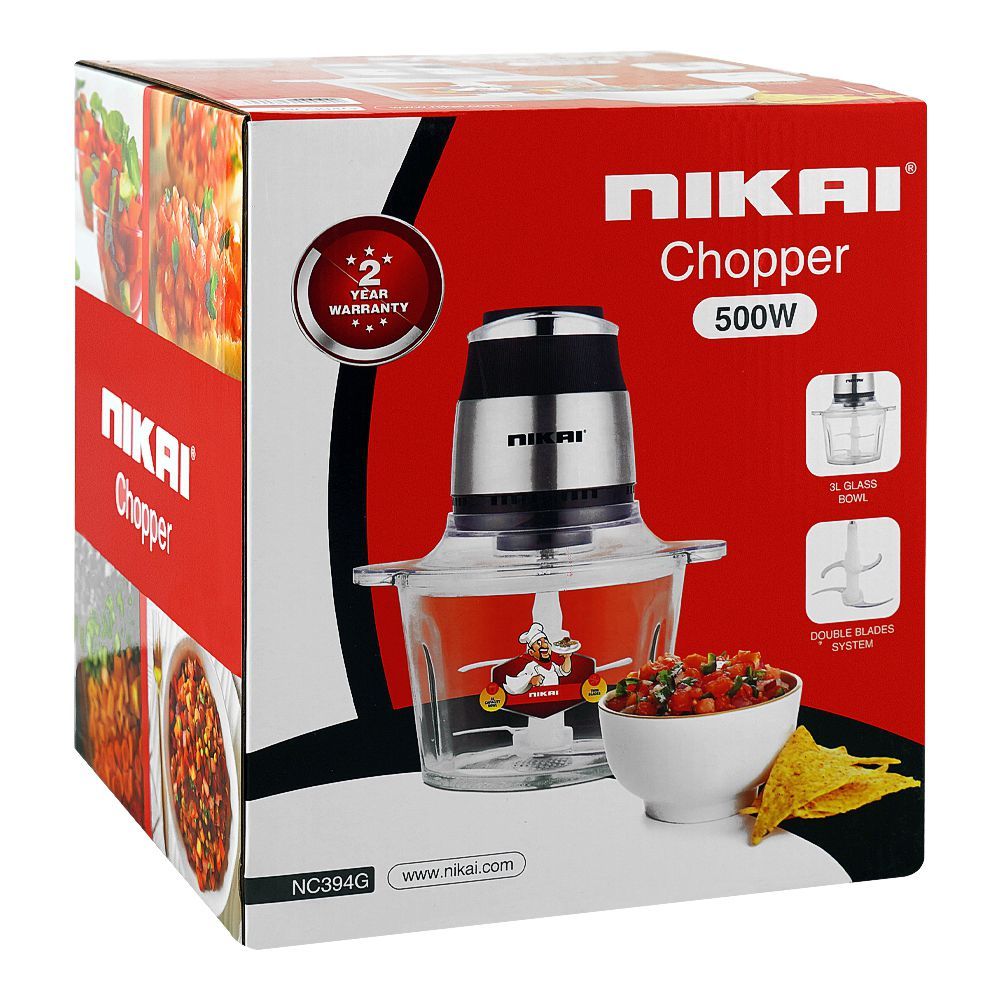 Nikai Chopper 500W NC394G at Zubaidas Homestore
