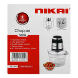 Nikai Chopper 500W NC394G at Zubaidas The Best Homestore in Pakistan
