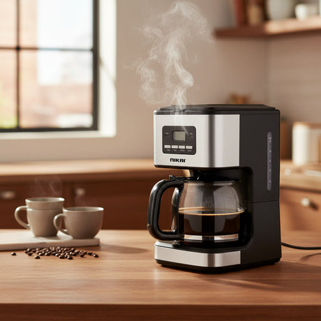 Nikai Coffee Maker 900W NCM2120DSX at Zubaidas Homestore Pakistan