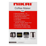 Nikai Coffee Maker 900W NCM2120DSX at Zubaidas The Best Homestore in Pakistan