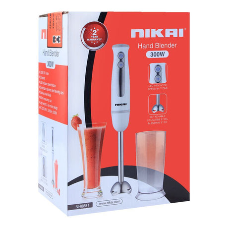 Nikai Hand Blender 300W NH8881U at Zubaidas Homestore