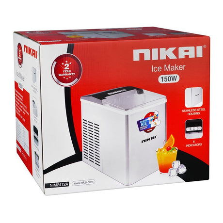 Nikai Ice Maker 150W NIM-2412A at Zubaidas Homestore