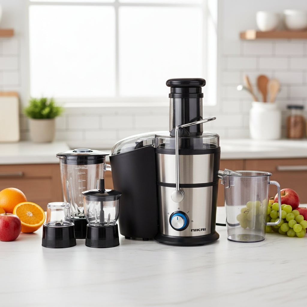 Nikai Multi-Function Juicer 1000W NFP-881G at Zubaidas Homestore Pakistan