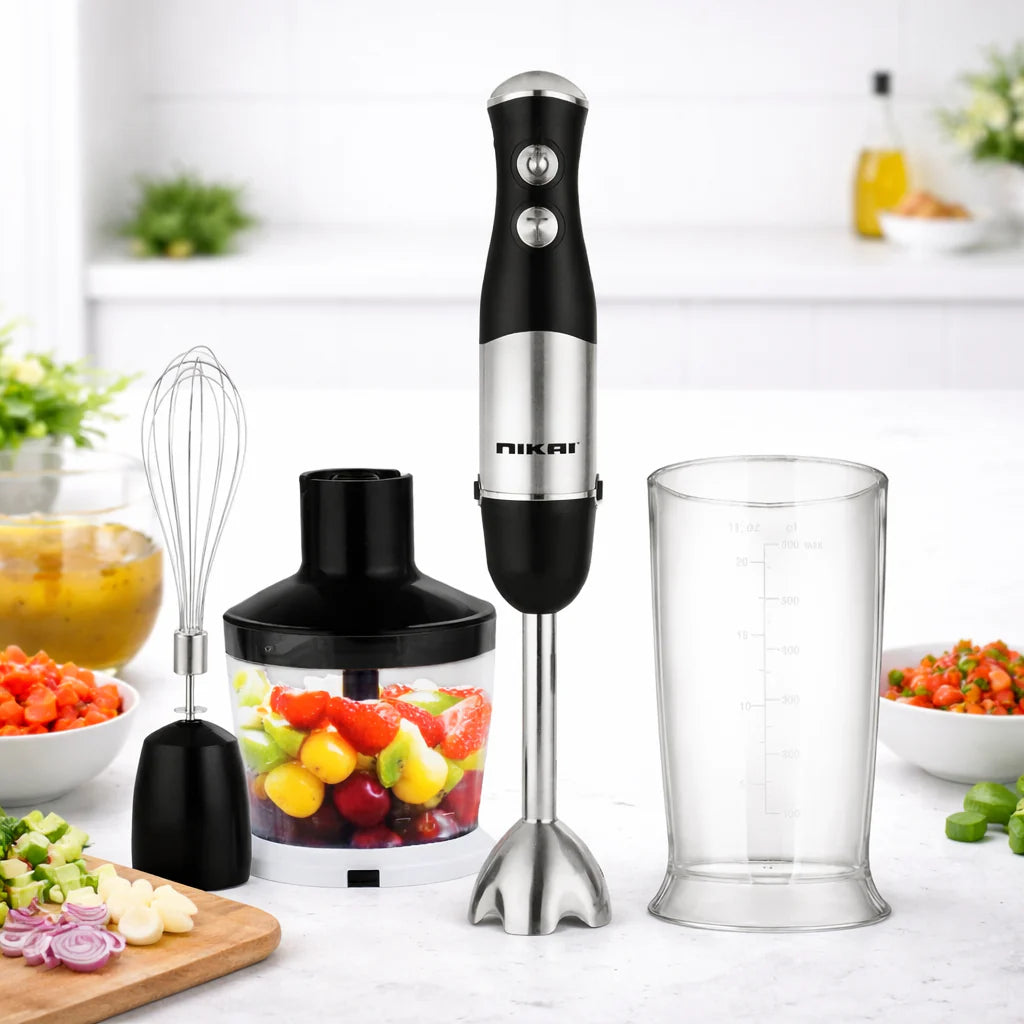 Nikai Stick Blender 4 in 1 HN919CW at Zubaidas Best Online Homestore in Pakistan