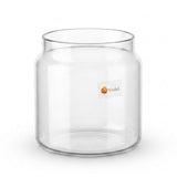 Ocean Pop Glass Storage Jar 500ml With Wooden Lid at Zubaidas No#1 Homestore in Pakistan