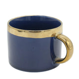 OneMore Fancy Tea Cup with Saucer with Gold Rim Blue at Zubaidas Homestore. Most Trusted Homestore in Pakistan