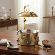 Orchid Buffet Serving Dish 6ltr With Stand Gold at Zubaidas Homestore Pakistan