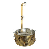 Orchid Buffet Serving Dish 6ltr With Stand Gold at Biggest Homestore in Pakistan