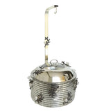 Orchid Buffet Serving Dish 6ltr With Stand Silver at Zubaidas Homestore Best for Home Shopping