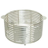 Orchid Round Buffet Serving Bowl Stand Silver at Zubaidas Homestore Online Pakistan