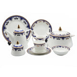 Parsachi Bone China Dinner Set 85 Pieces at Zubaidas Homestore Pakistan