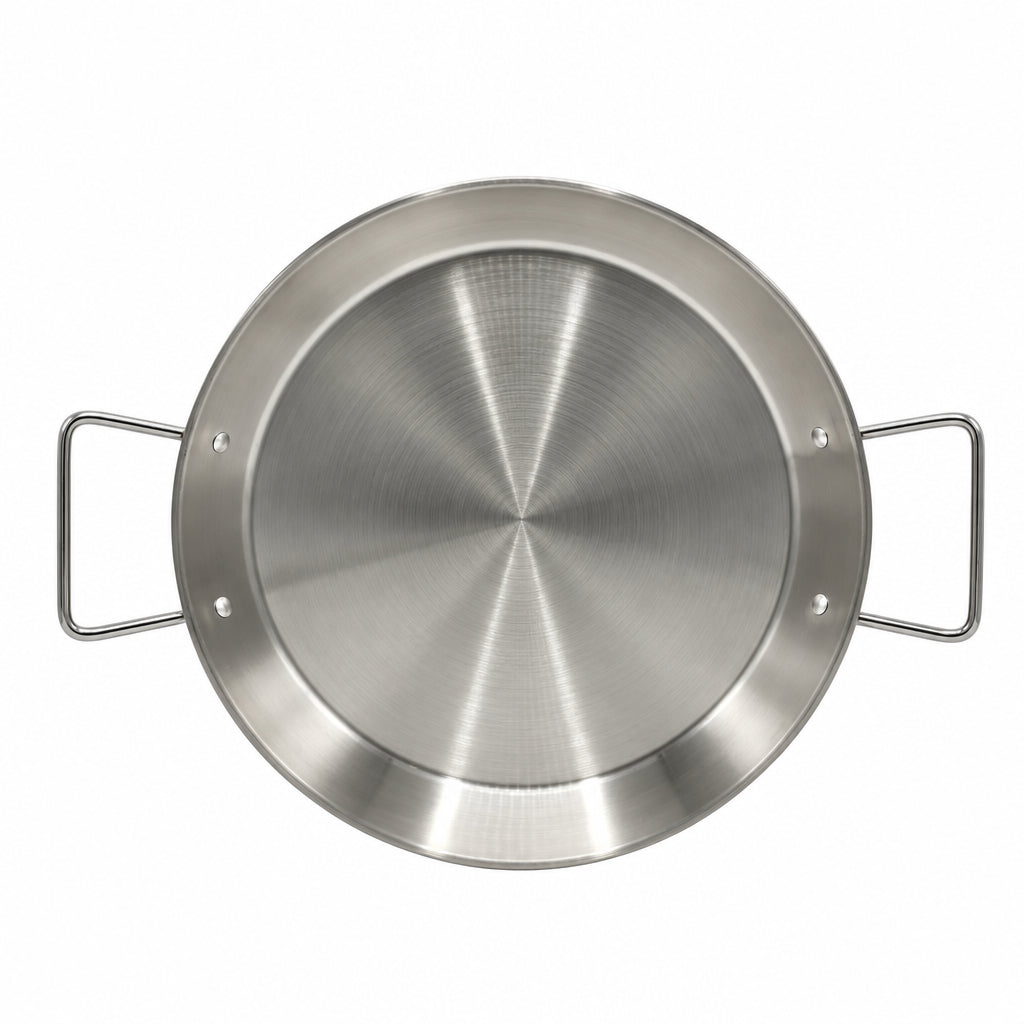 Pedestal Pan Stainless Steel Silver Plated 28cm at Zubaidas Homestore. The Largest Home Shop in Pakistan