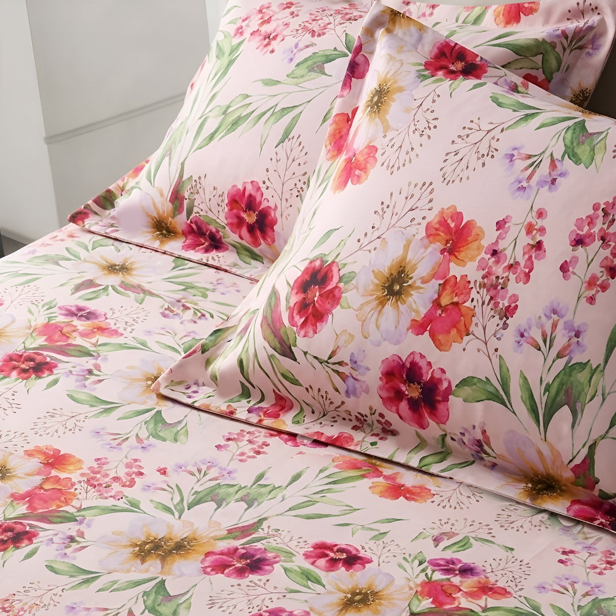 Plushmink Bed Sheet Fantasy King Bed- Flora at Zubaidas Homestore Online Pakistan
