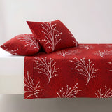 Plushmink Bed Sheet Fantasy King Bed- Redfrost at Zubaidas Homestore Online Pakistan