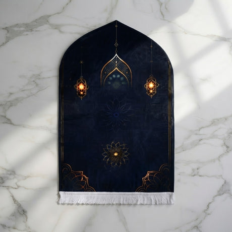 Plushmink Celestial Night Sky Islamic 3D Prayer Mat at Zubaidas Homestore 