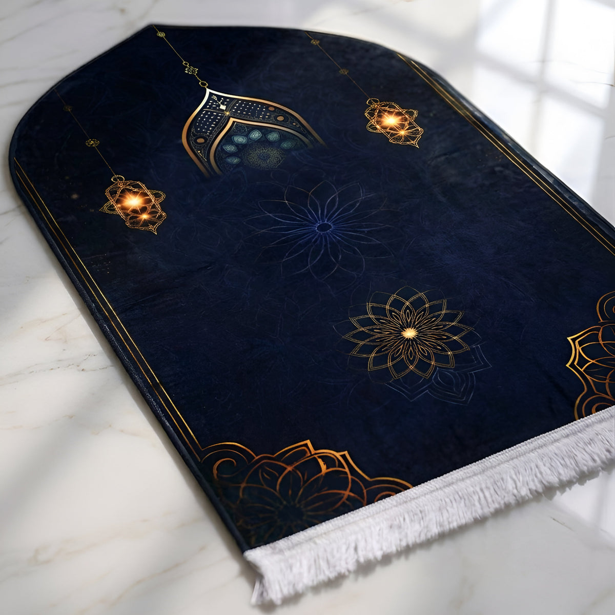 Plushmink Celestial Night Sky Islamic 3D Prayer Mat at Zubaidas Homestore Pakistan