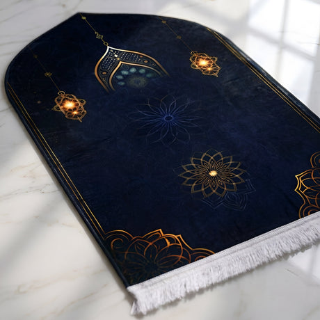 Plushmink Celestial Night Sky Islamic 3D Prayer Mat at Zubaidas Homestore Pakistan