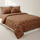Plushmink Comfora 5 Pcs Bed in a Bag-Ochre at Zubaidas Homestore. BEst Homestore in Pakistan