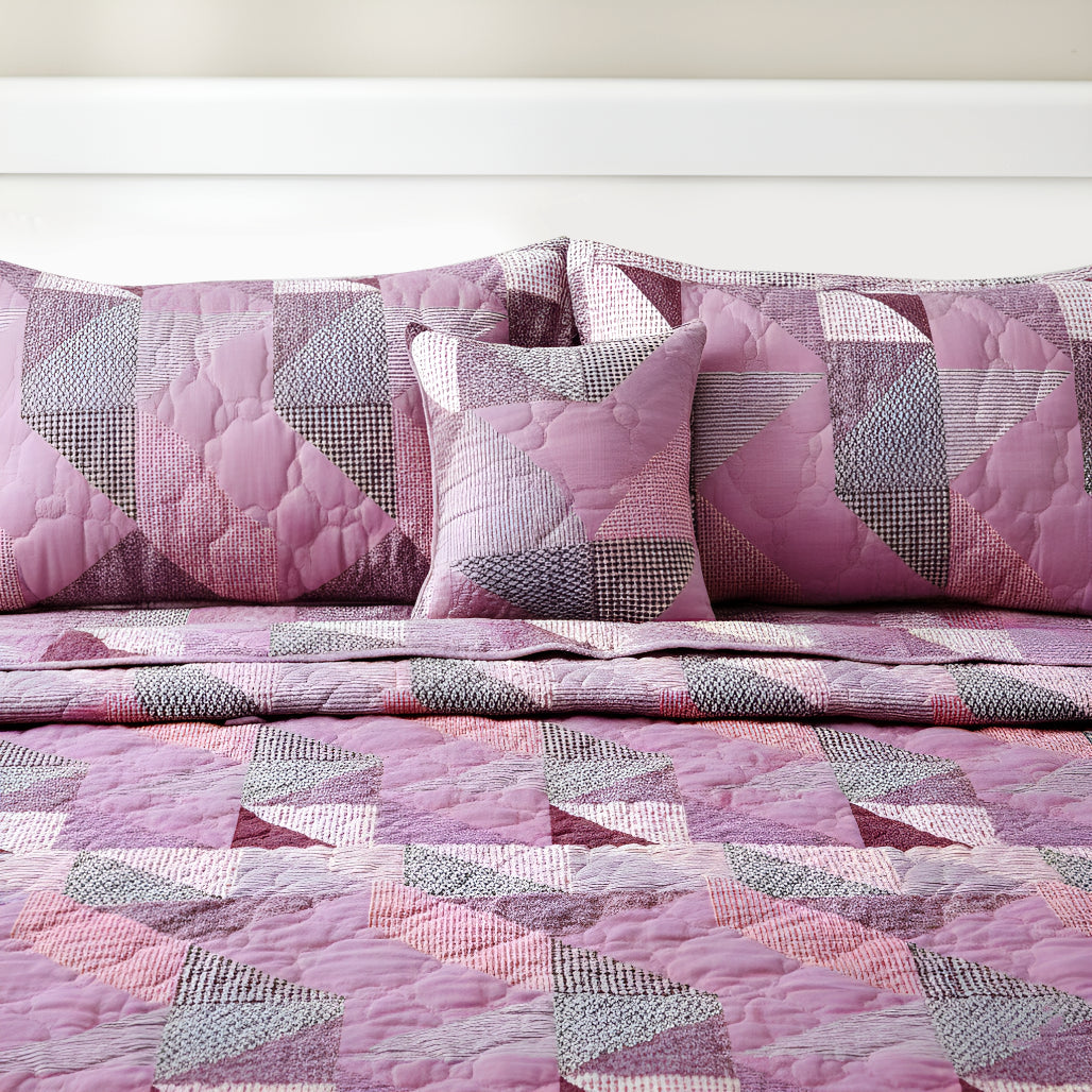 Plushmink Comfora 5 Pcs Bed in a Bag-Pink Pop at Zubaidas Homestore. Best Home Store For Home Shopping