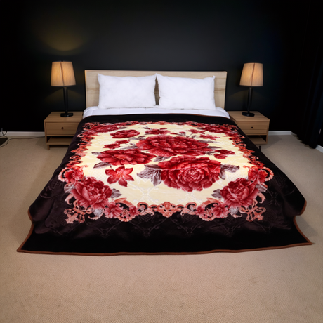 Plushmink Empire 6KG 2-Ply King Bed Blanket-Cedar at Zubaidas Homestore Pakistan