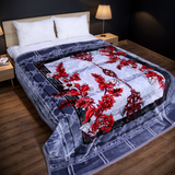 Plushmink Empire 6KG 2-Ply King Bed Blanket Smoky at Zubaidas Homestore Best for Home Shopping