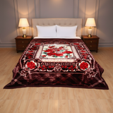 Plushmink Empire King Bed 6 KG Blanket - Garnet at Zubaidas Homestore Pakistan