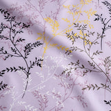 Plushmink Fantasy Fitted Bed Sheet-Mauve at Zubaidas Homestore. Most Popular HomeStore In Pakistan