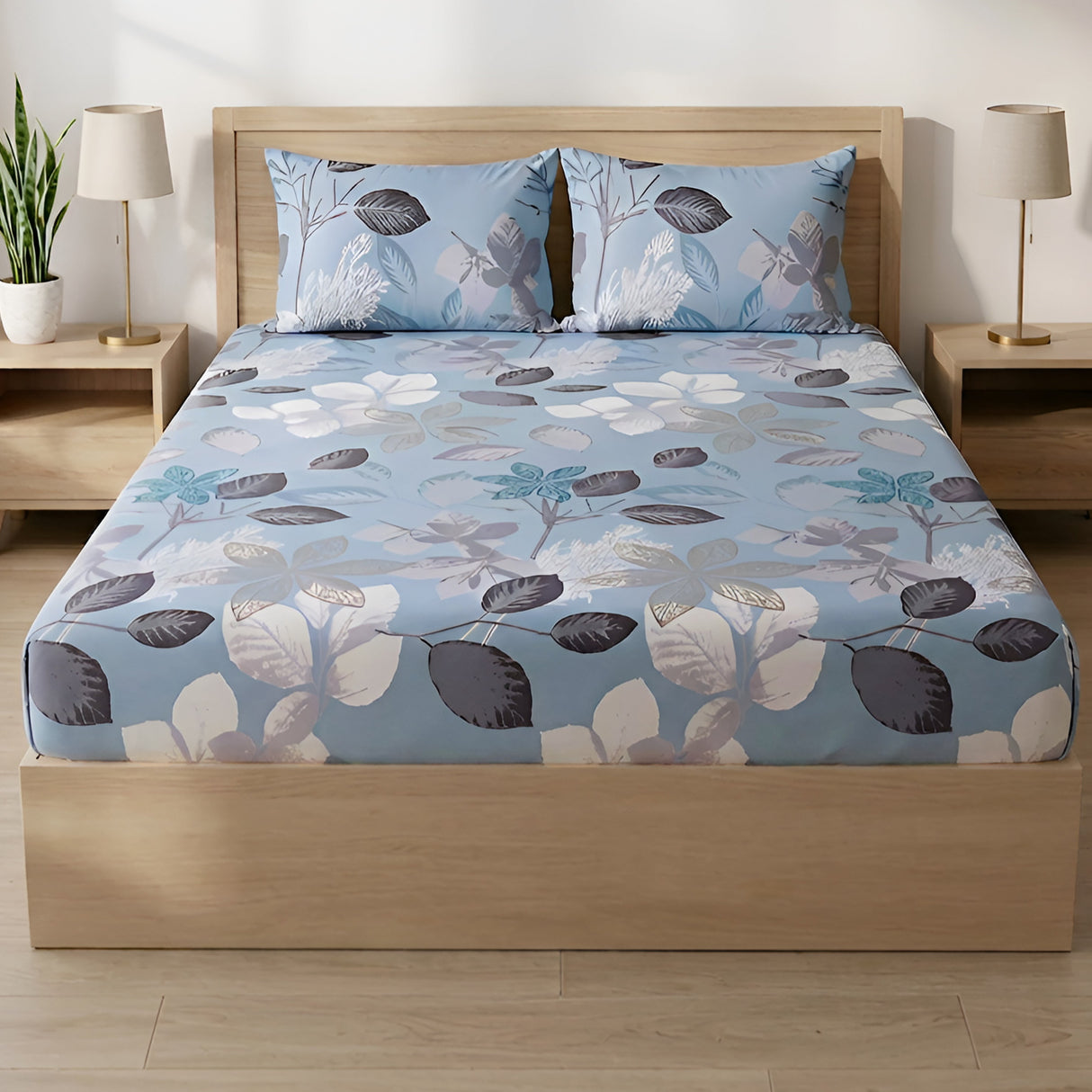 Plushmink Fantasy Fitted Bed Sheet-Zyra at Zubaidas Homestore Pakistan