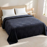 Plushmink Mansion AC Flannel Single Blanket Grey at Zubaidas Homestore Pakistan